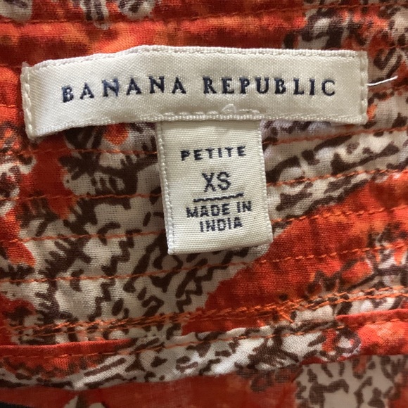 Banana Republic Orange Long Sleeve Top - Picture 7 of 7